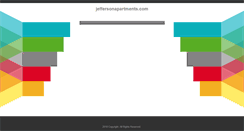 Desktop Screenshot of jeffersonapartments.com